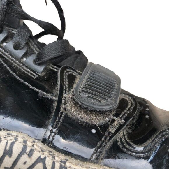 RARE Nike Air Jordan 1 Legacy 312 Black Gold Patent Size 7.5 - Picture 13 of 16